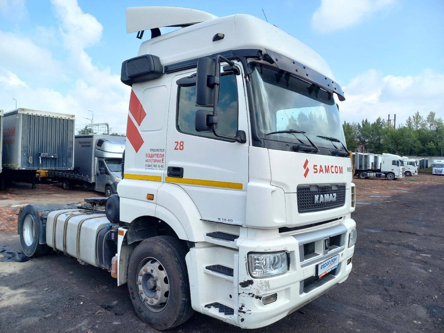 КАМАЗ 5490-022-87(S5)NEO,  700 000 км, 2020 года в лизинг