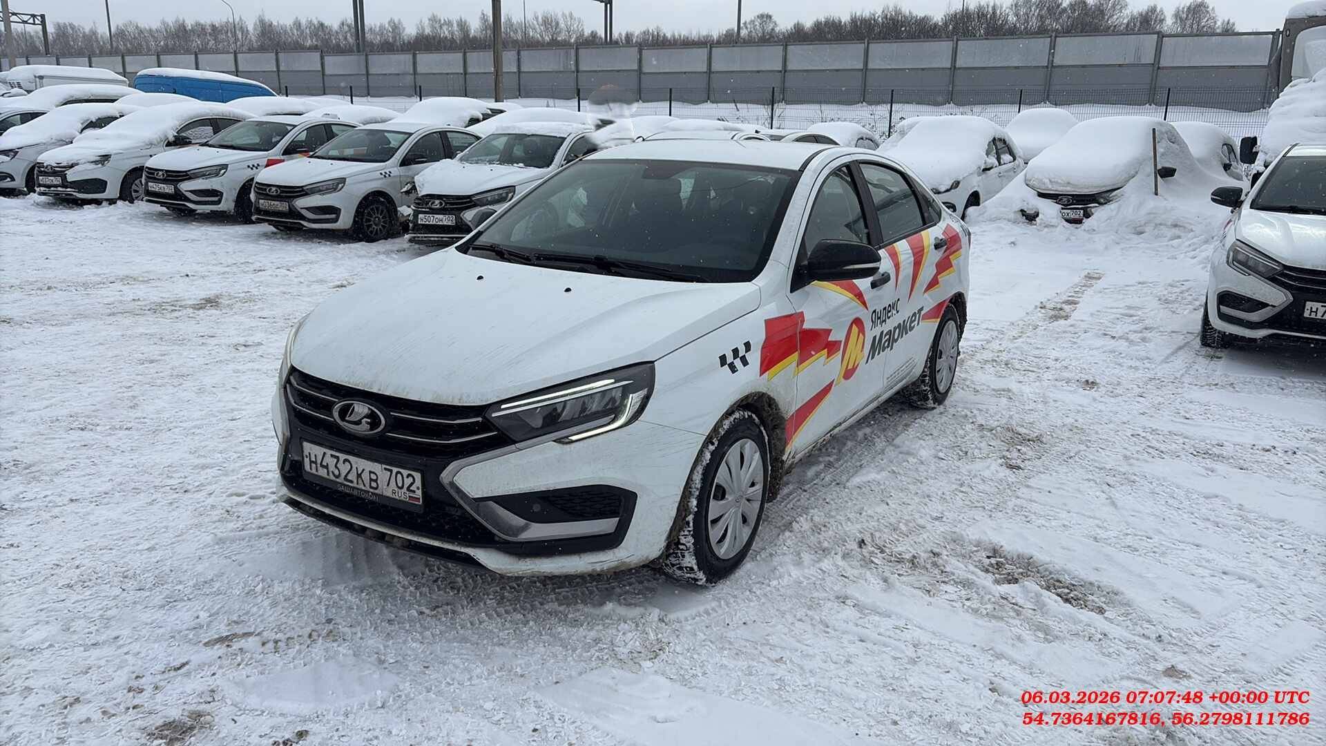 Lada Vesta седан,  81 548 км, 2024 года в лизинг
