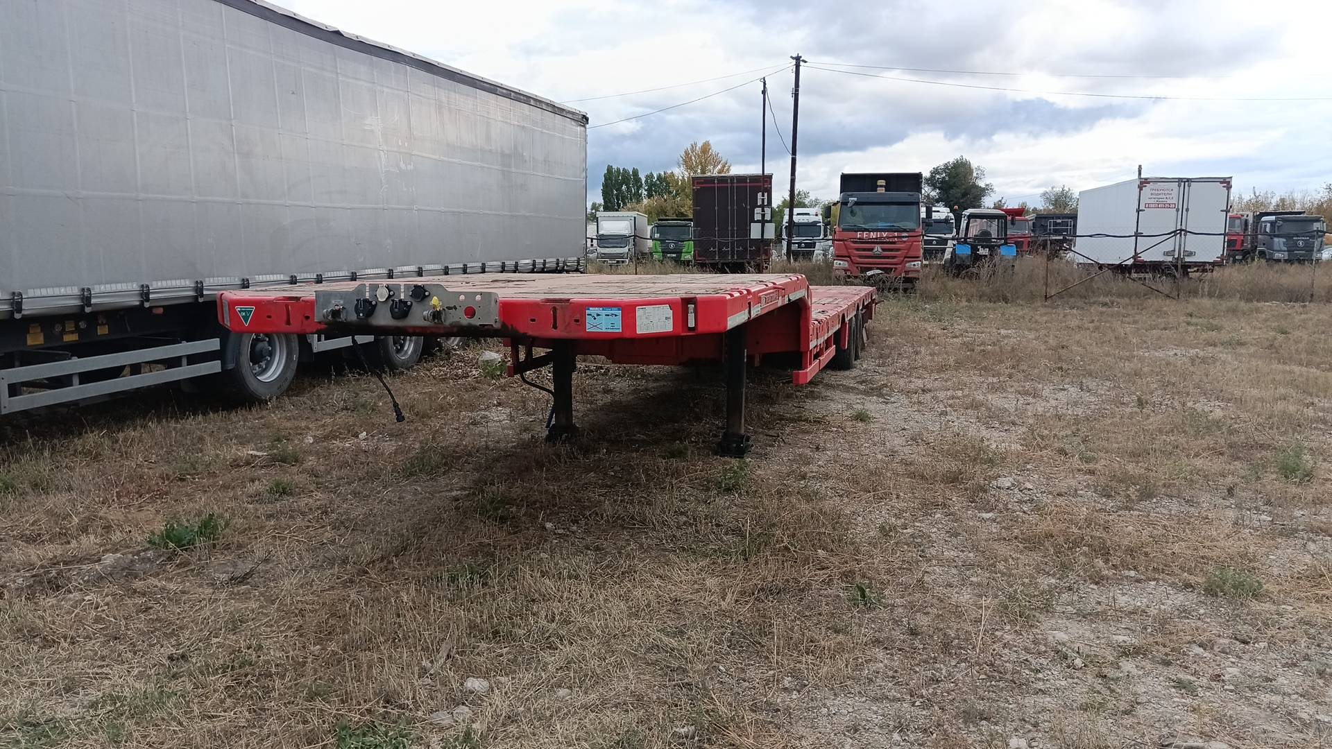 Тверьстроймаш Низкорамный полуприцеп 993941-LE48, 2022 года в лизинг