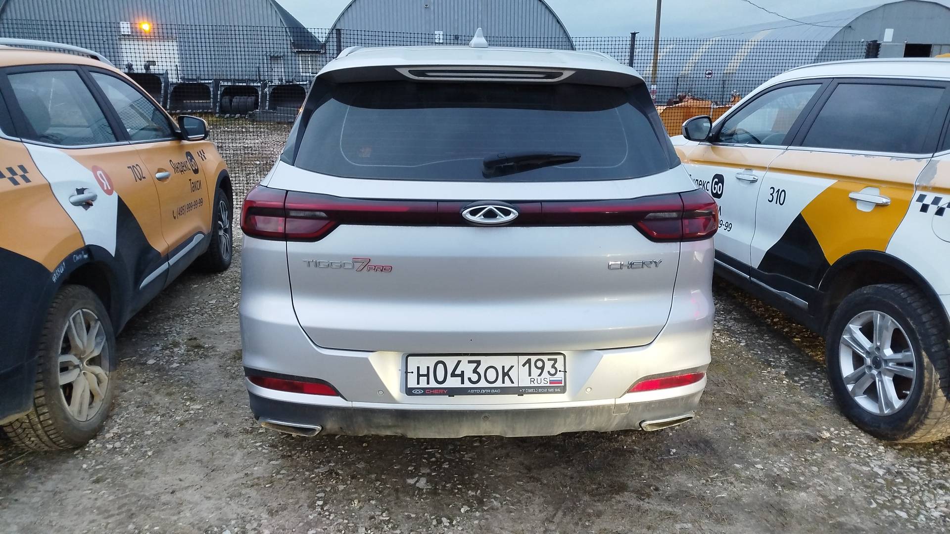 Chery Tiggo 7 PRO,  94 401 км, 2021 года в лизинг