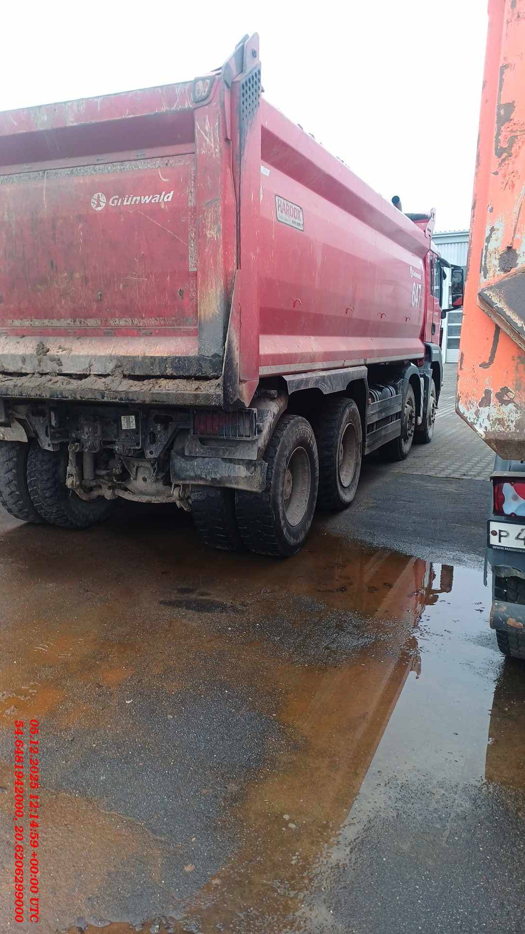 MAN TGS 41.440 8X4 BB-WW (M),  17 196 км, 2021 года в лизинг