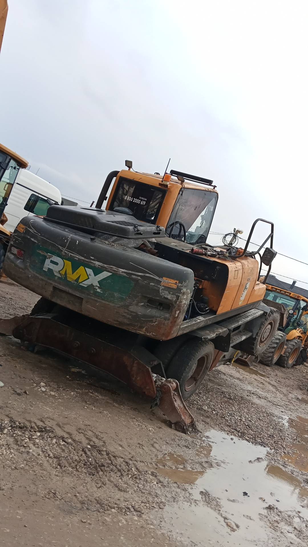 RUNMAX ER150W колесный экскаватор, 2023 года в лизинг