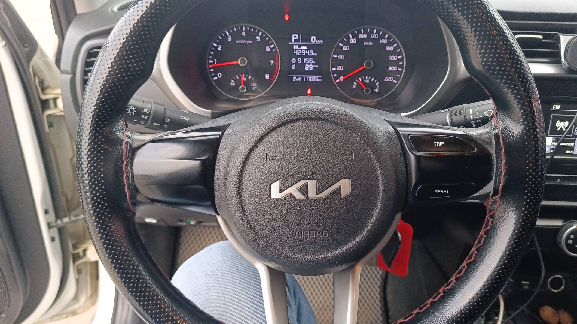 KIA Rio,  117 893 км, 2021 года в лизинг