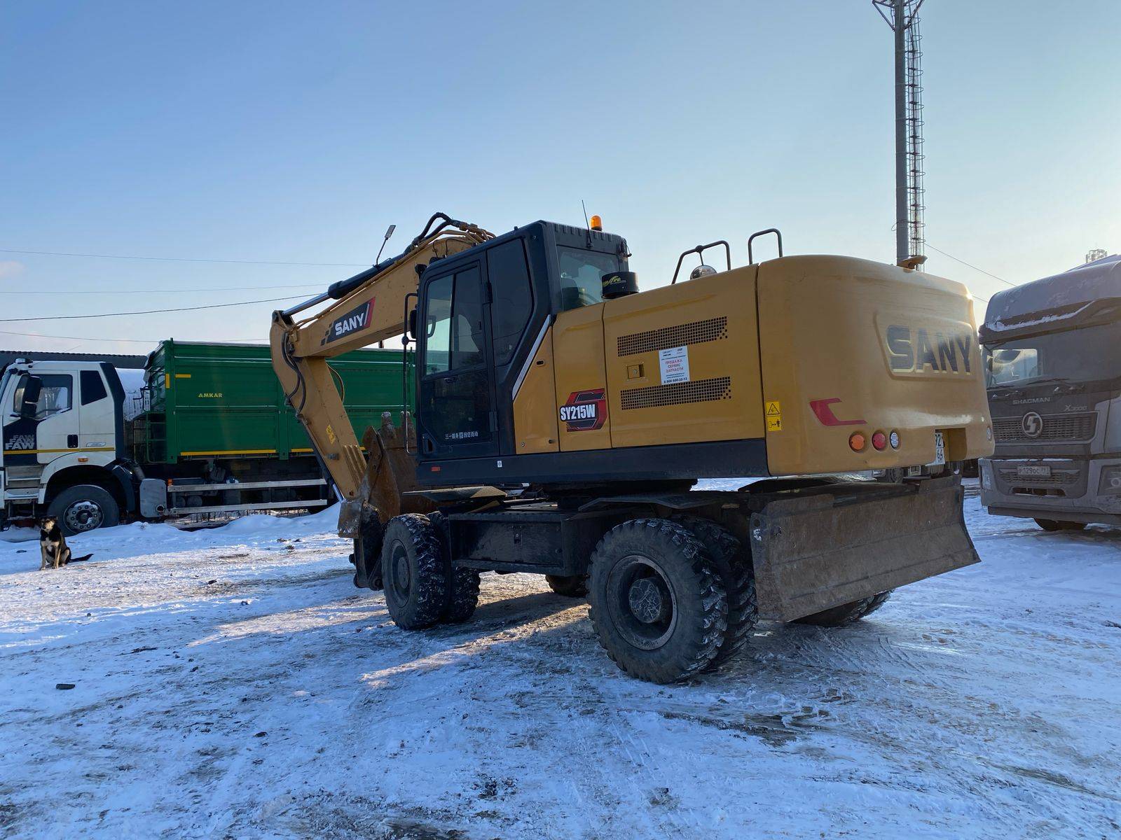 SANY SY215W Лот 000007705
