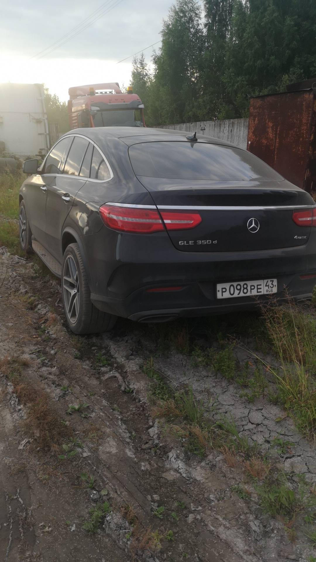 Mercedes-Benz GLE купе,  167 060 км, 2017 года в лизинг