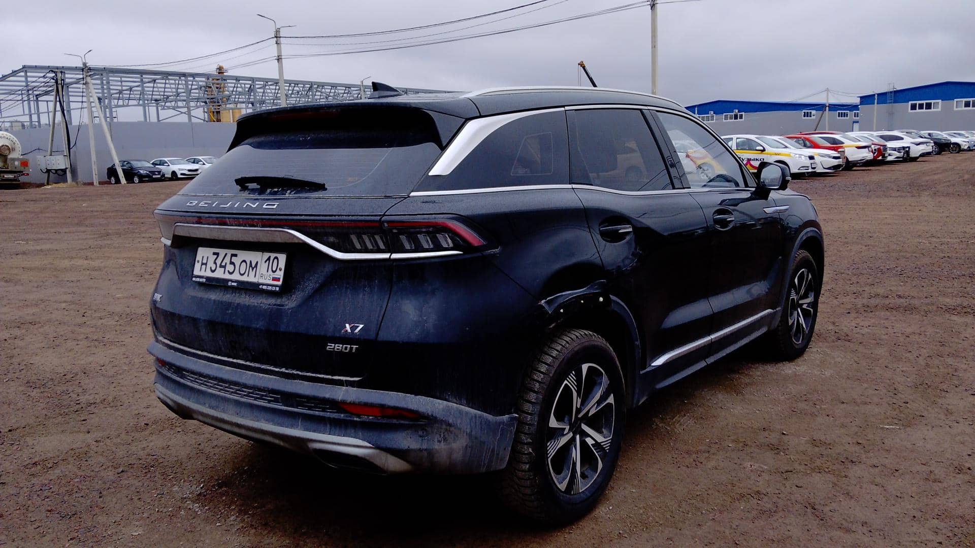 BAIC X7,  10 239 км, 2024 года в лизинг
