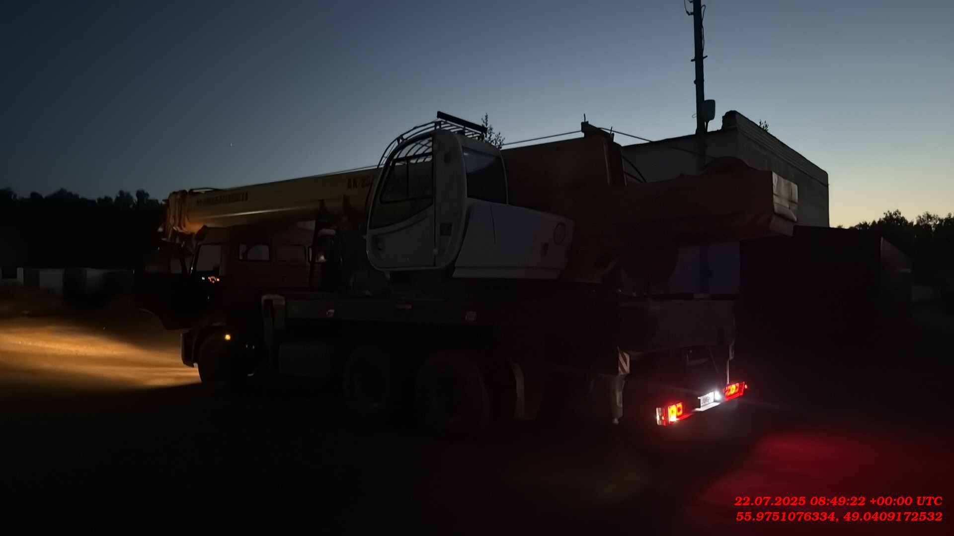 Ивановец КС-45717К-1Р КАМАЗ-65115 (6x4) г/п 25т. вылет 29,0 (31,0)м.,  33 359 км, 2021 года