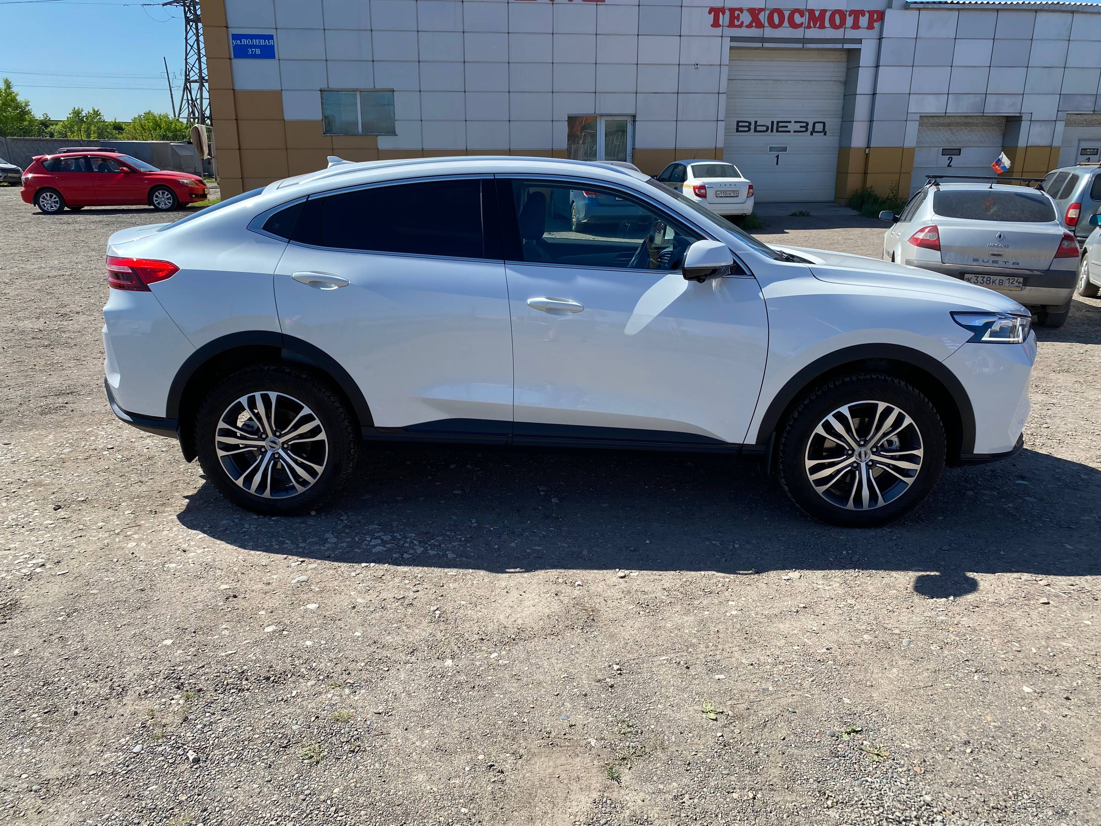 Haval F7x,  7 329 км, 2024 года в лизинг