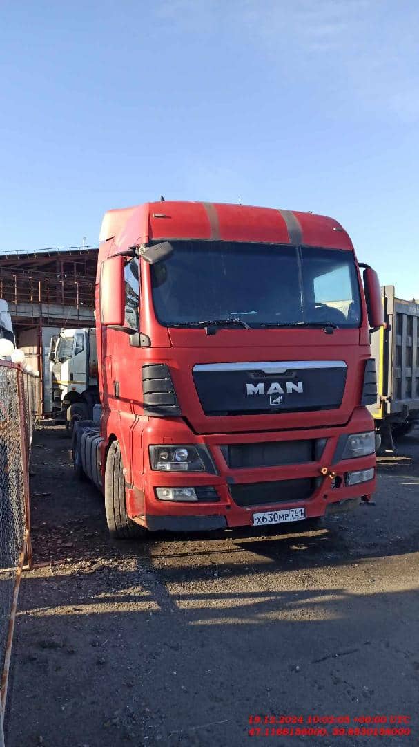 MAN TGX 18.440 4X2 BLS (XL),  1 050 000 км, 2012 года в лизинг
