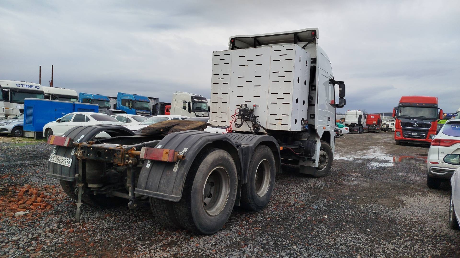 DAYUN 4250 6х4 CNG,  81 343 км, 2022 года в лизинг