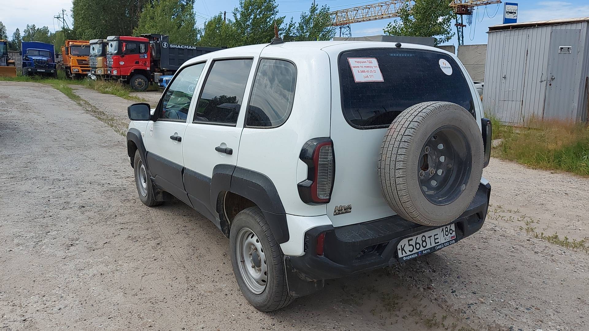 Lada Niva Travel,  166 250 км, 2022 года в лизинг