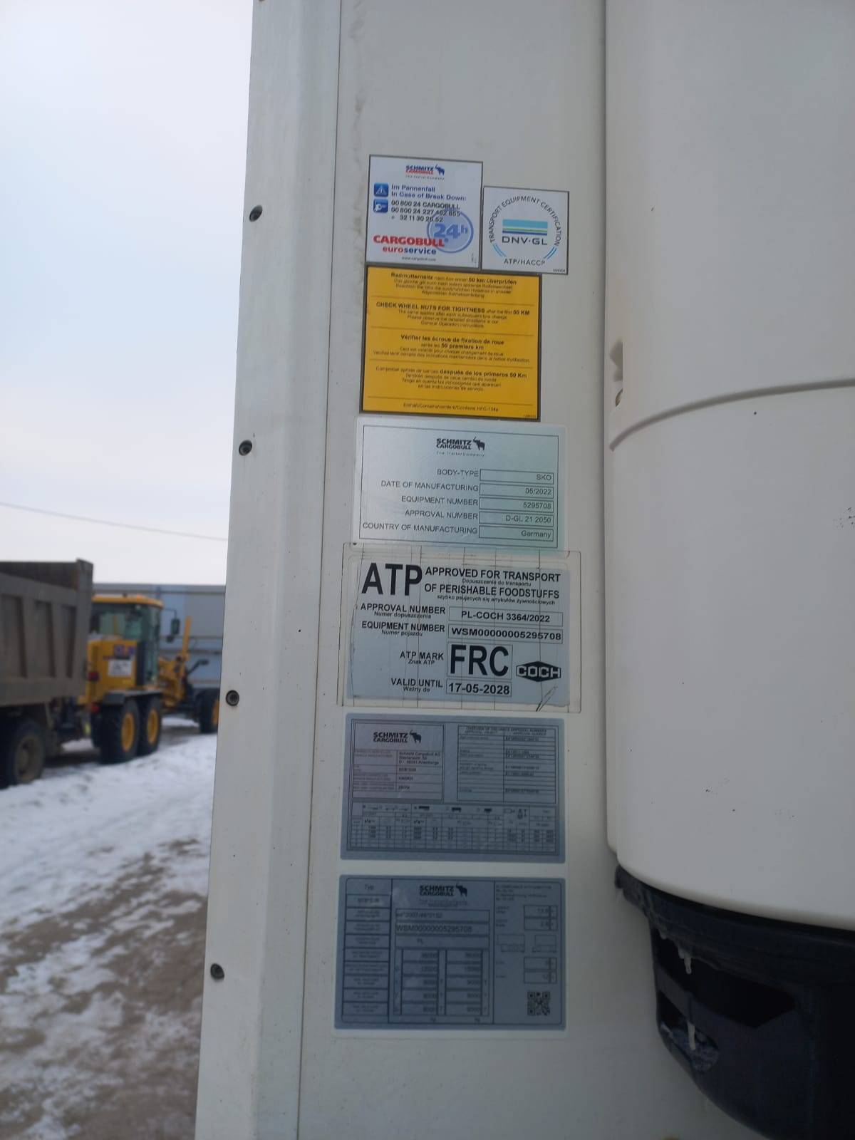 SCHMITZ Рефрижератор SKO24/L Лот 000004942