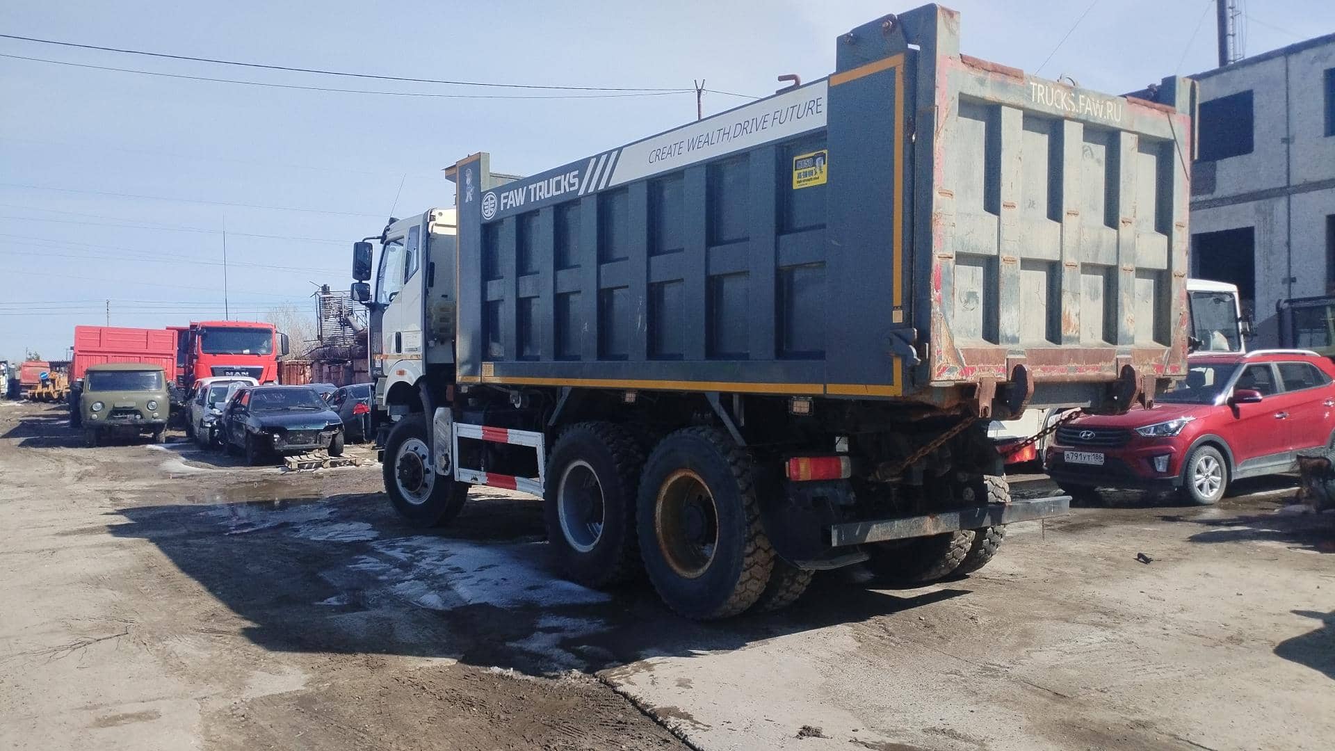 FAW CA3250P66K24L1TE5 6x6,  160 000 км, 2023 года
