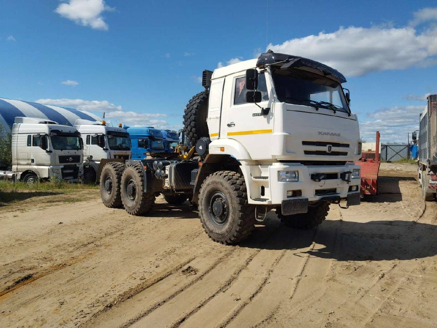 КАМАЗ 65221-53 (К2840),  64 193 км, 2021 года в лизинг