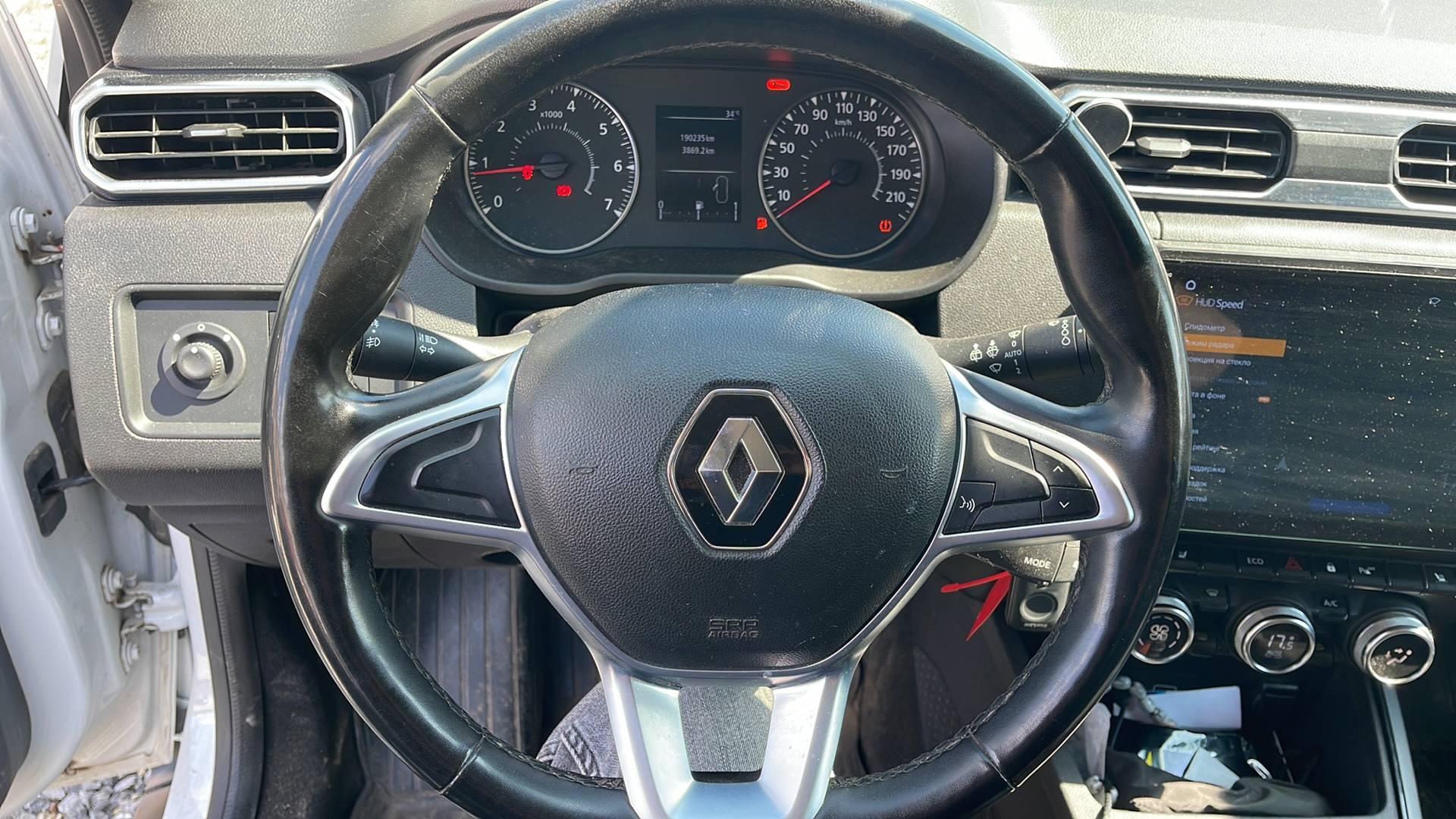 Renault Duster,  190 235 км, 2021 года в лизинг