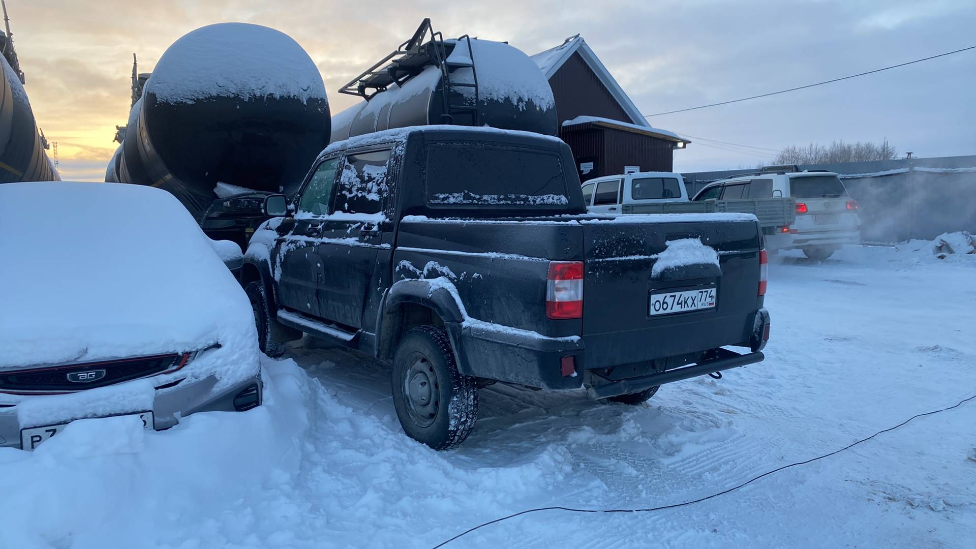 УАЗ Pickup,  30 000 км, 2024 года в лизинг