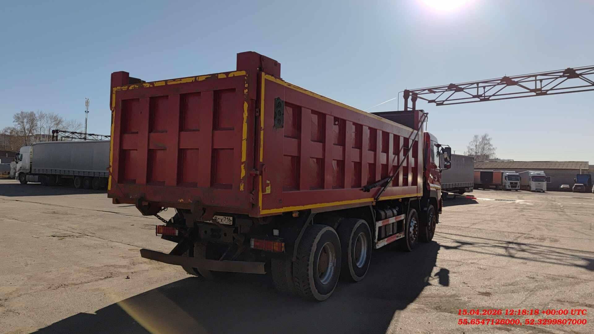 DongFeng DFH 3440 A 80 8x4,  61 420 км, 2022 года в лизинг
