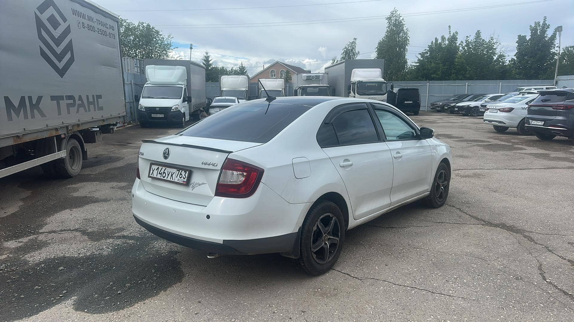Skoda Rapid,  253 624 км, 2019 года в лизинг