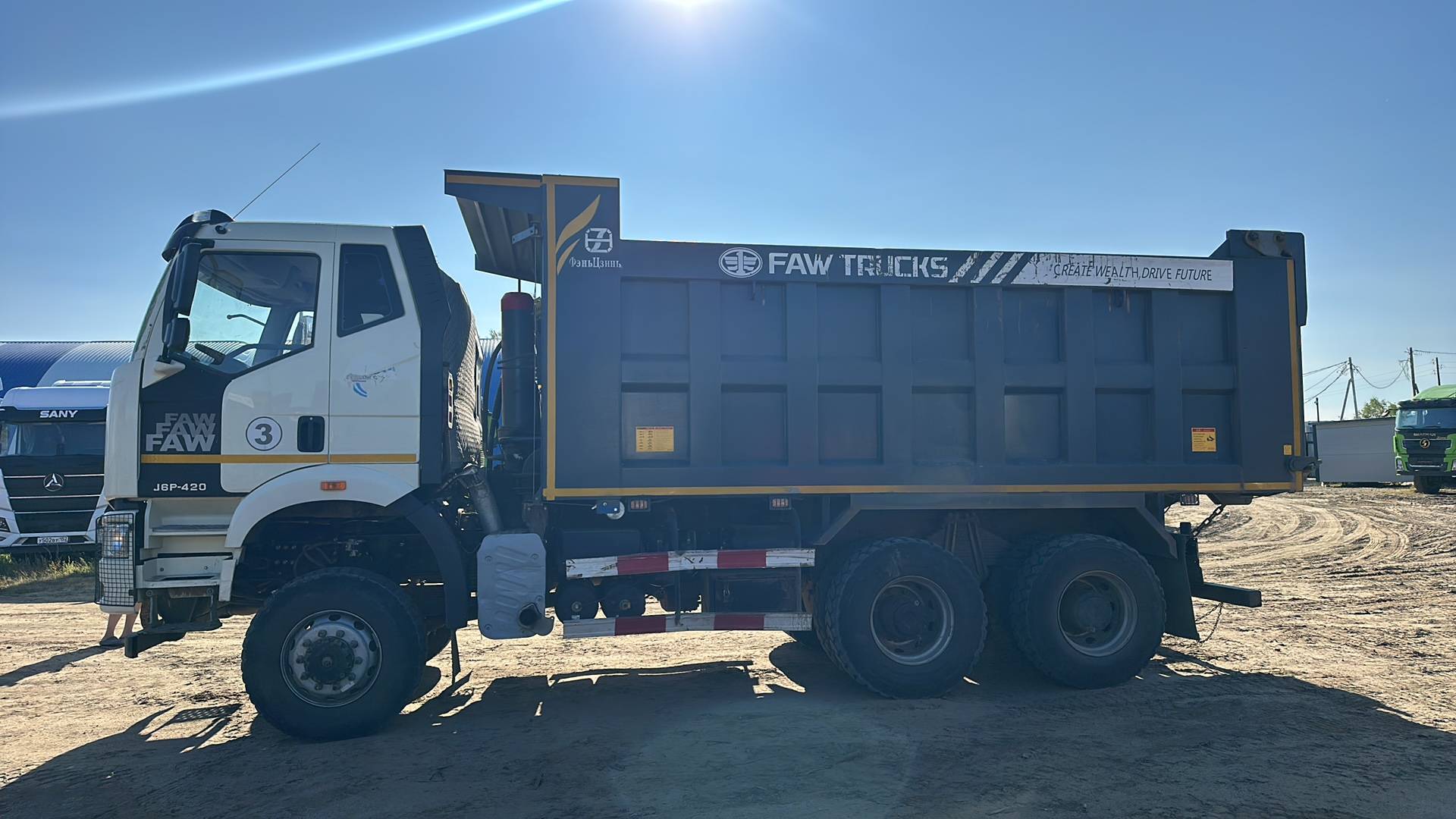 FAW CA3250P66K24L1TE5 6x6,  95 147 км, 2022 года в лизинг