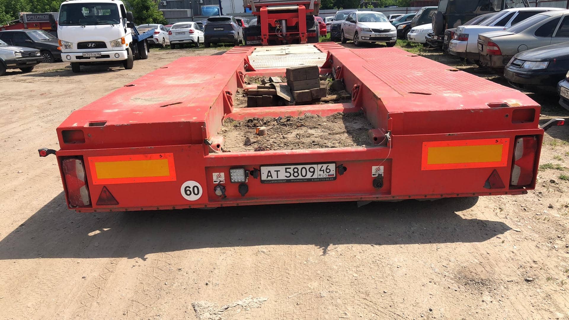 Компания СпецПрицеп Тяжеловоз низкорамный 9942D3, 2023 года в лизинг
