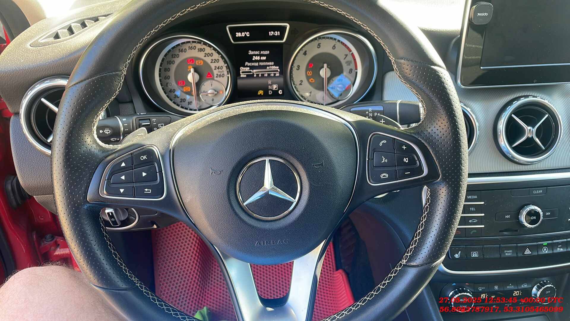 Mercedes-Benz GLA,  145 522 км, 2016 года в лизинг