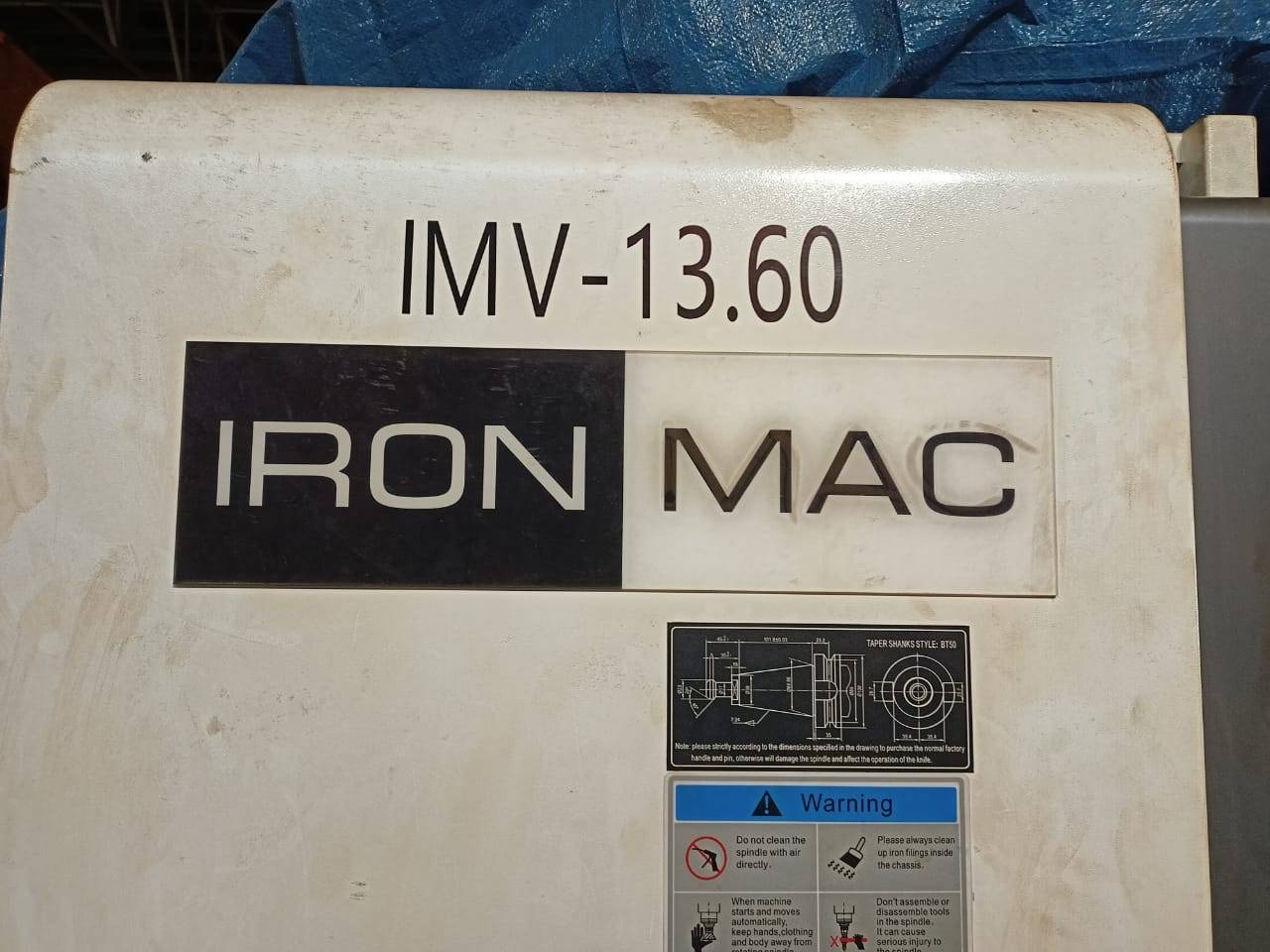IRONMAC IMV-13.60 фрезерный обрабатывающий центр с ЧПУ Лот 000007174