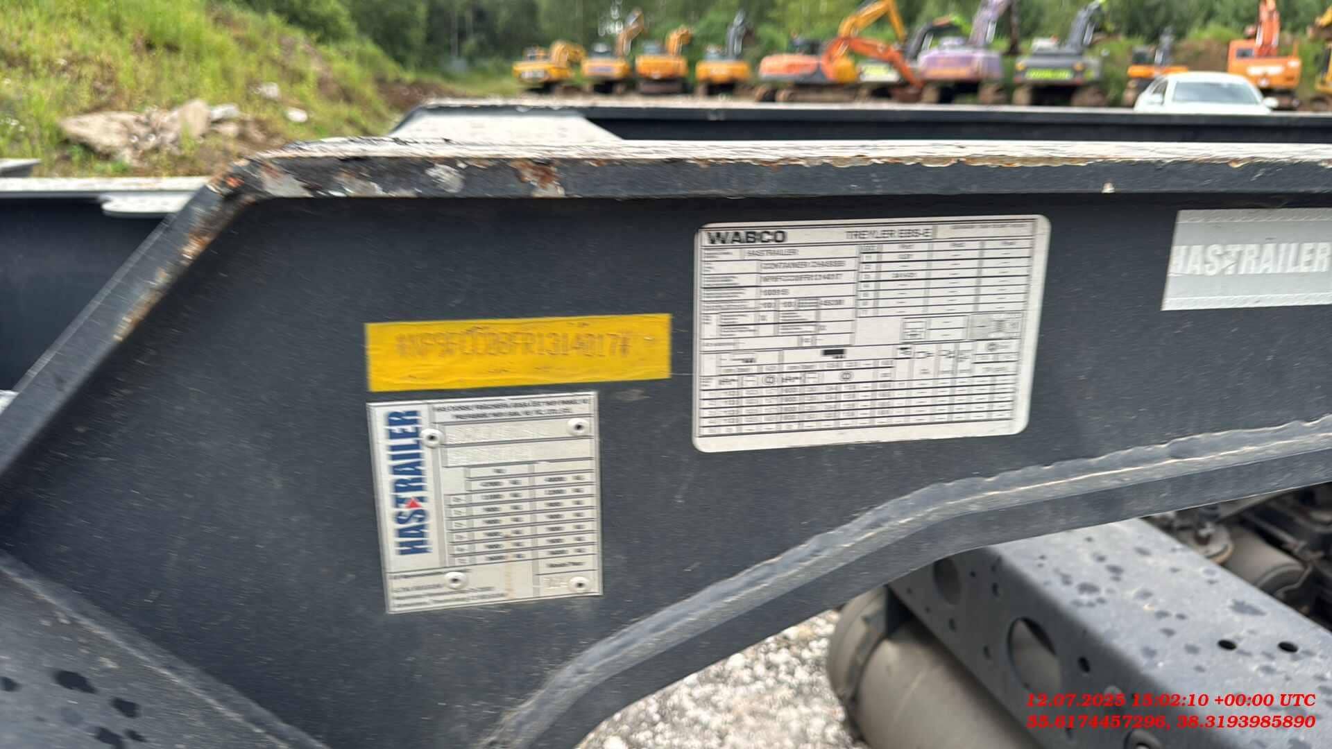 HASTRAILER PROCON FCC 100 - 40, 2024 года в лизинг