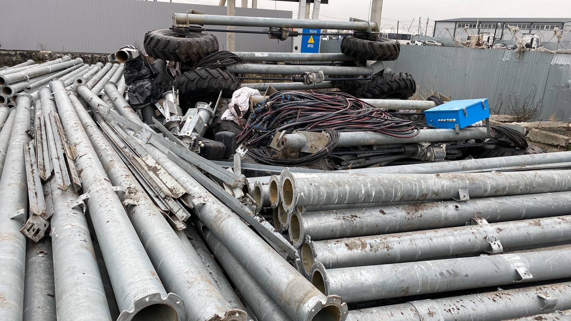 Dalian Harvest Machinery DYP168‐200M стационарная круговая дождевальная установка