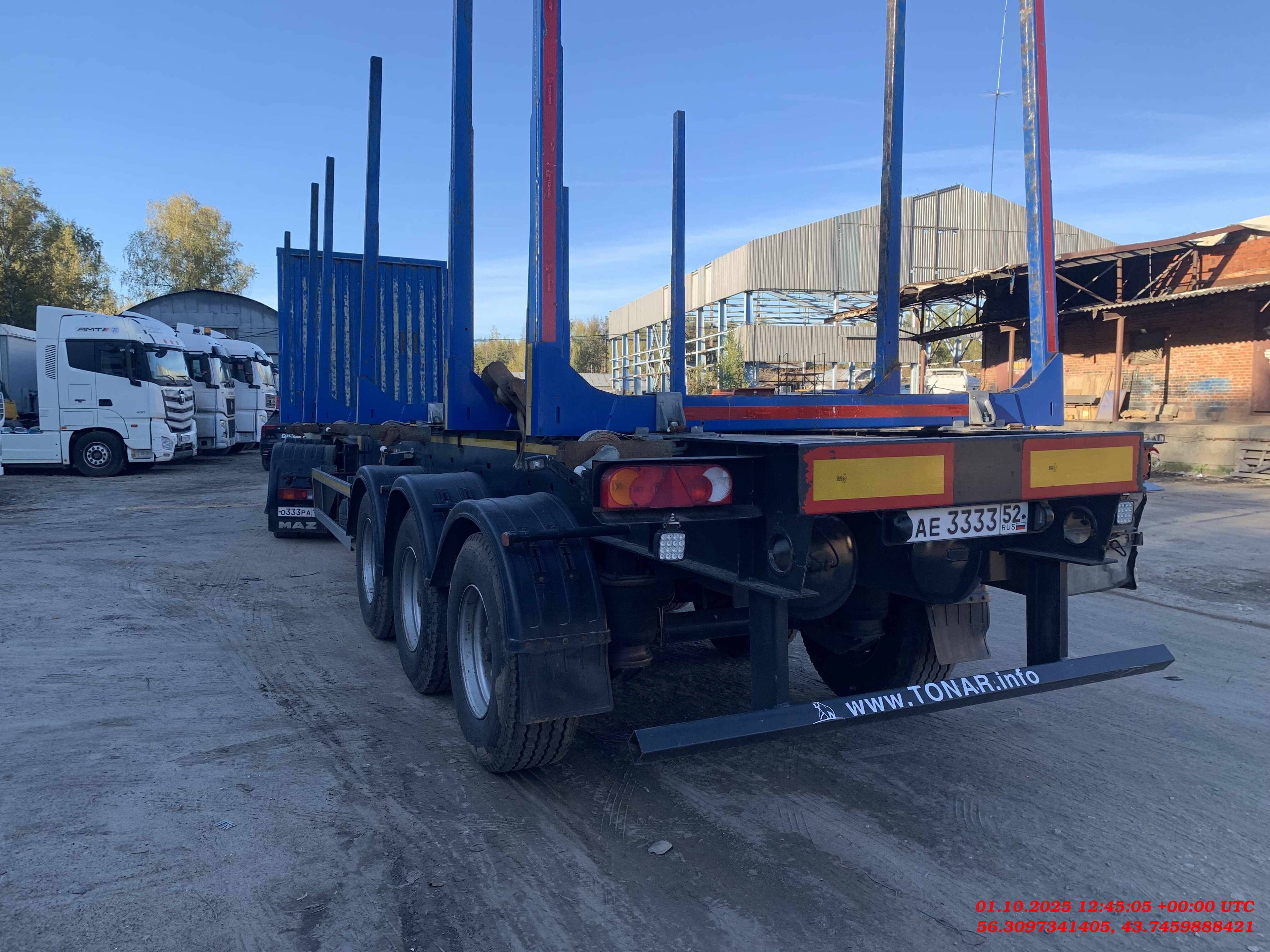 Тонар Сортиментовоз 9445, 2022 года в лизинг