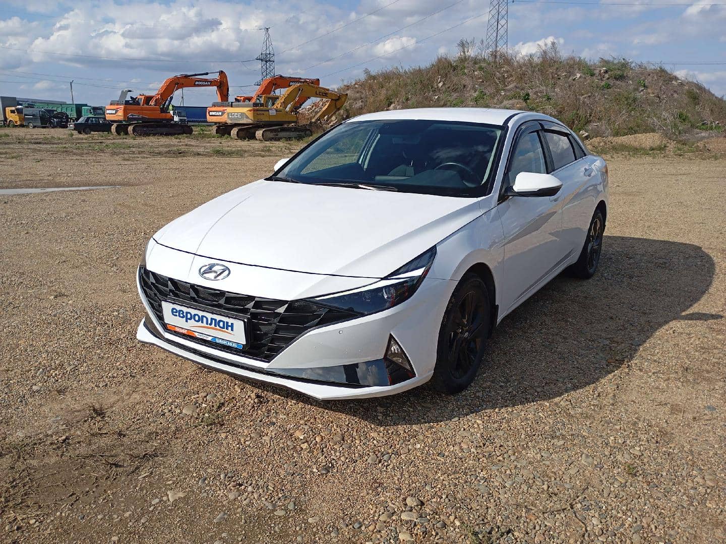 Hyundai Elantra,  55 450 км, 2022 года в лизинг