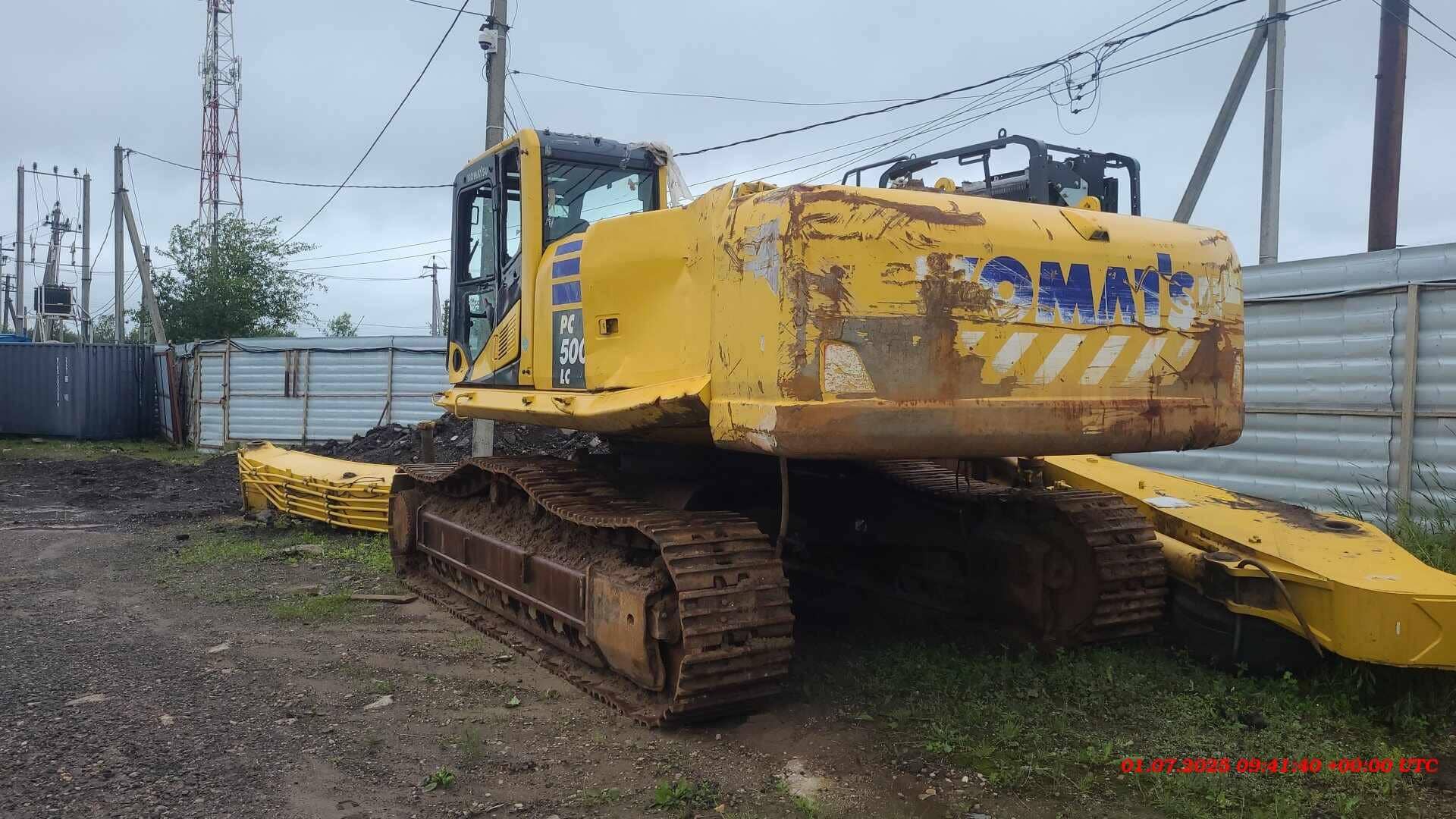 KOMATSU PC500LC-10M0,  9 000 км, 2020 года