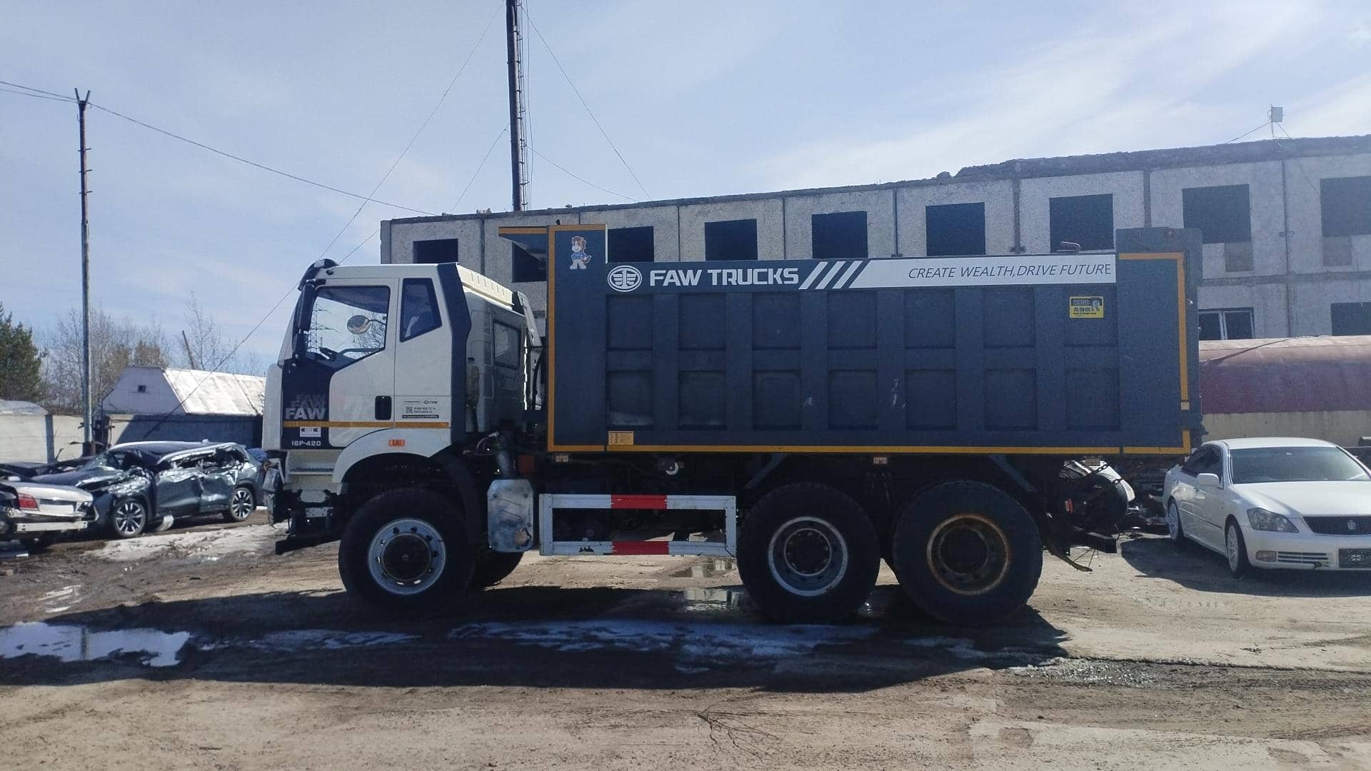 FAW CA3250P66K24L1TE5 6x6,  160 000 км, 2023 года