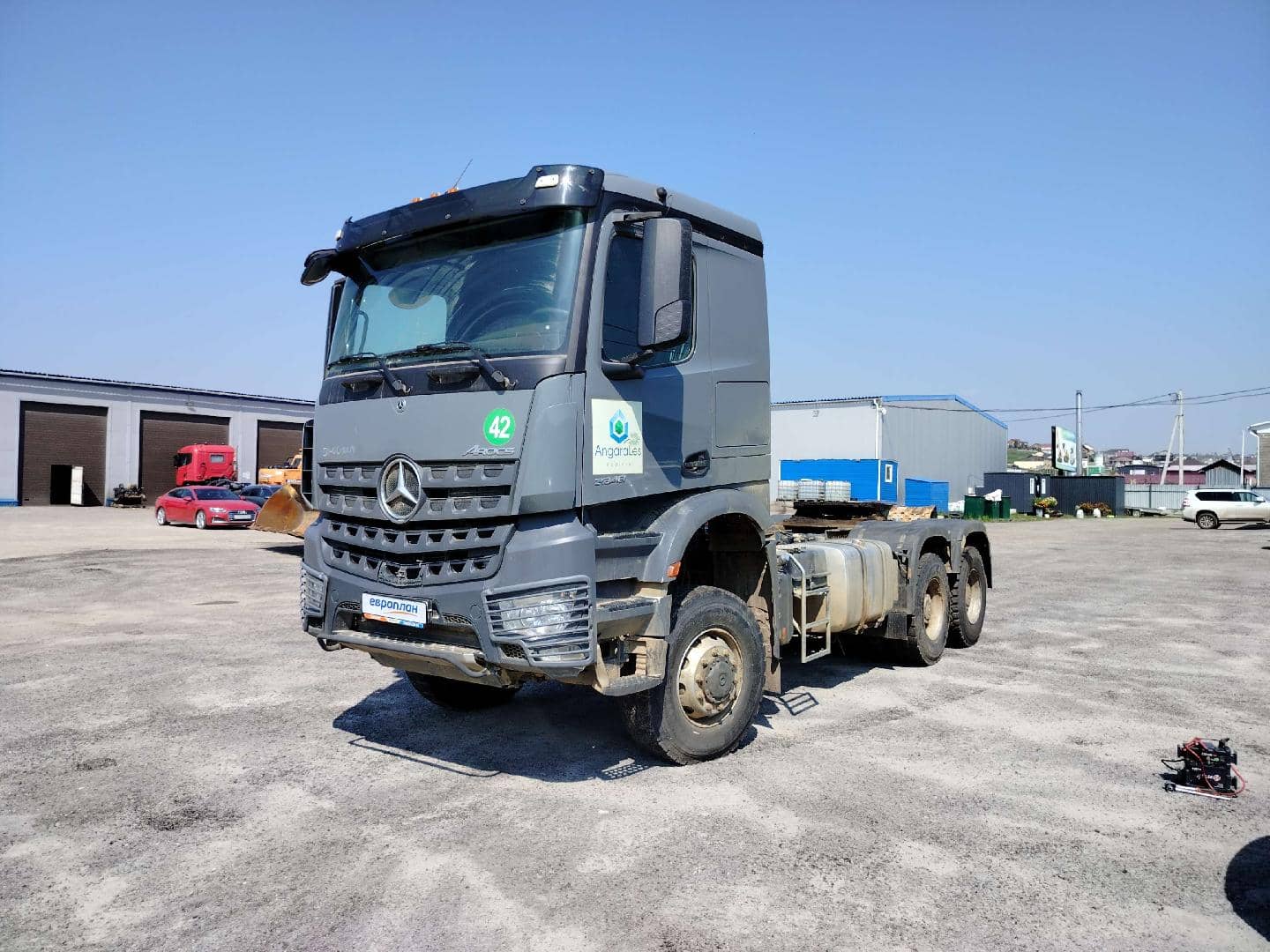 Mercedes-Benz Arocs 3348 AS 6x6 (ClassicSpace),  220 885 км, 2021 года в лизинг