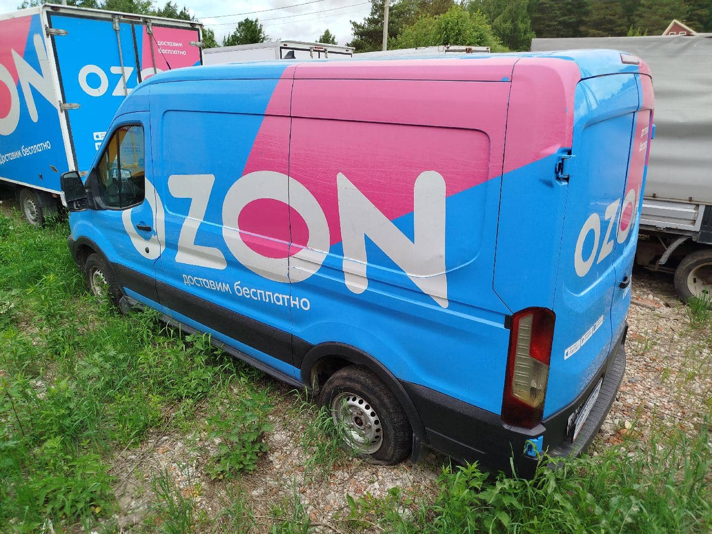 Ford Transit,  168 710 км, 2021 года в лизинг