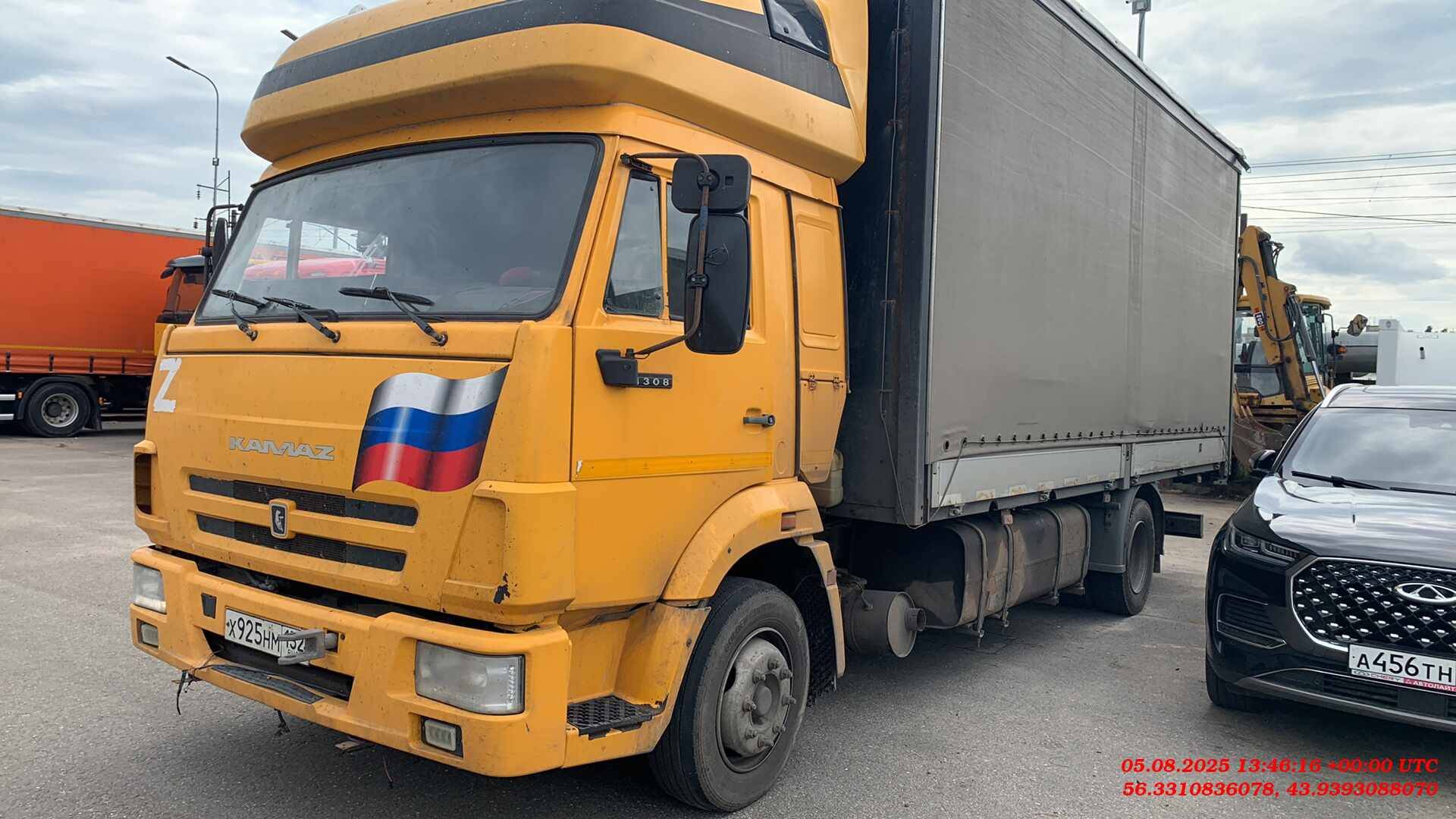 КАМАЗ 4308-69(G5),  475 757 км, 2019 года в лизинг