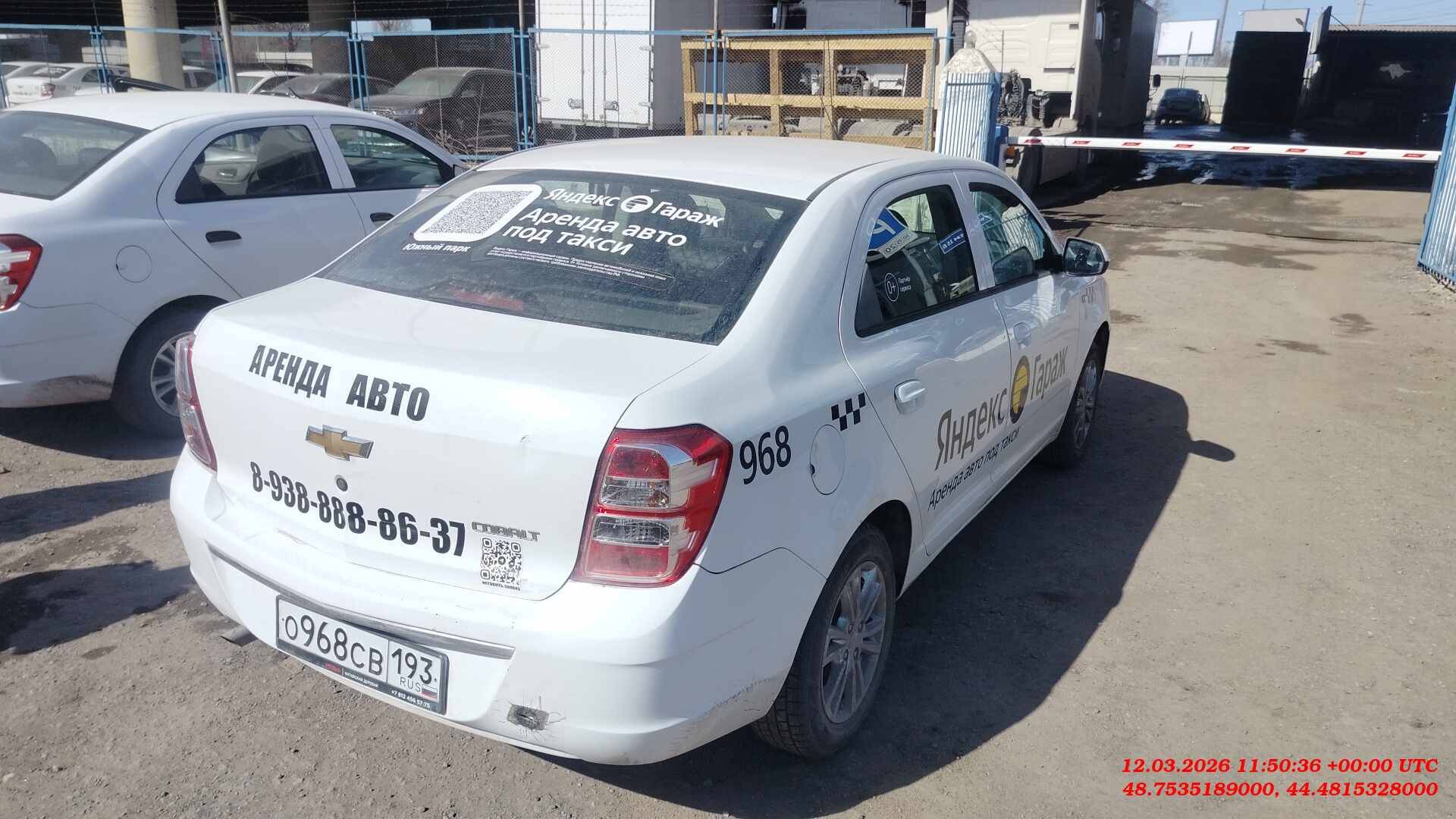 Chevrolet Cobalt,  68 302 км, 2023 года в лизинг