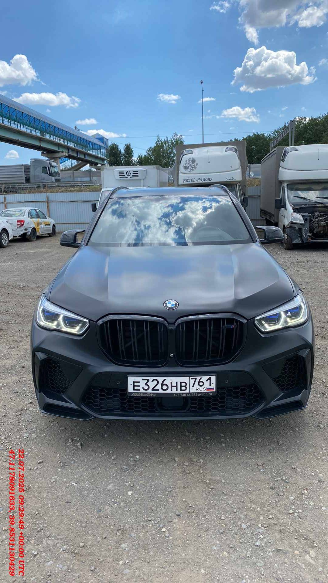 BMW X5 M,  90 966 км, 2021 года в лизинг