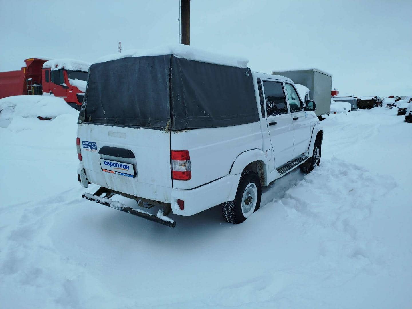 УАЗ Pickup,  35 000 км, 2024 года в лизинг
