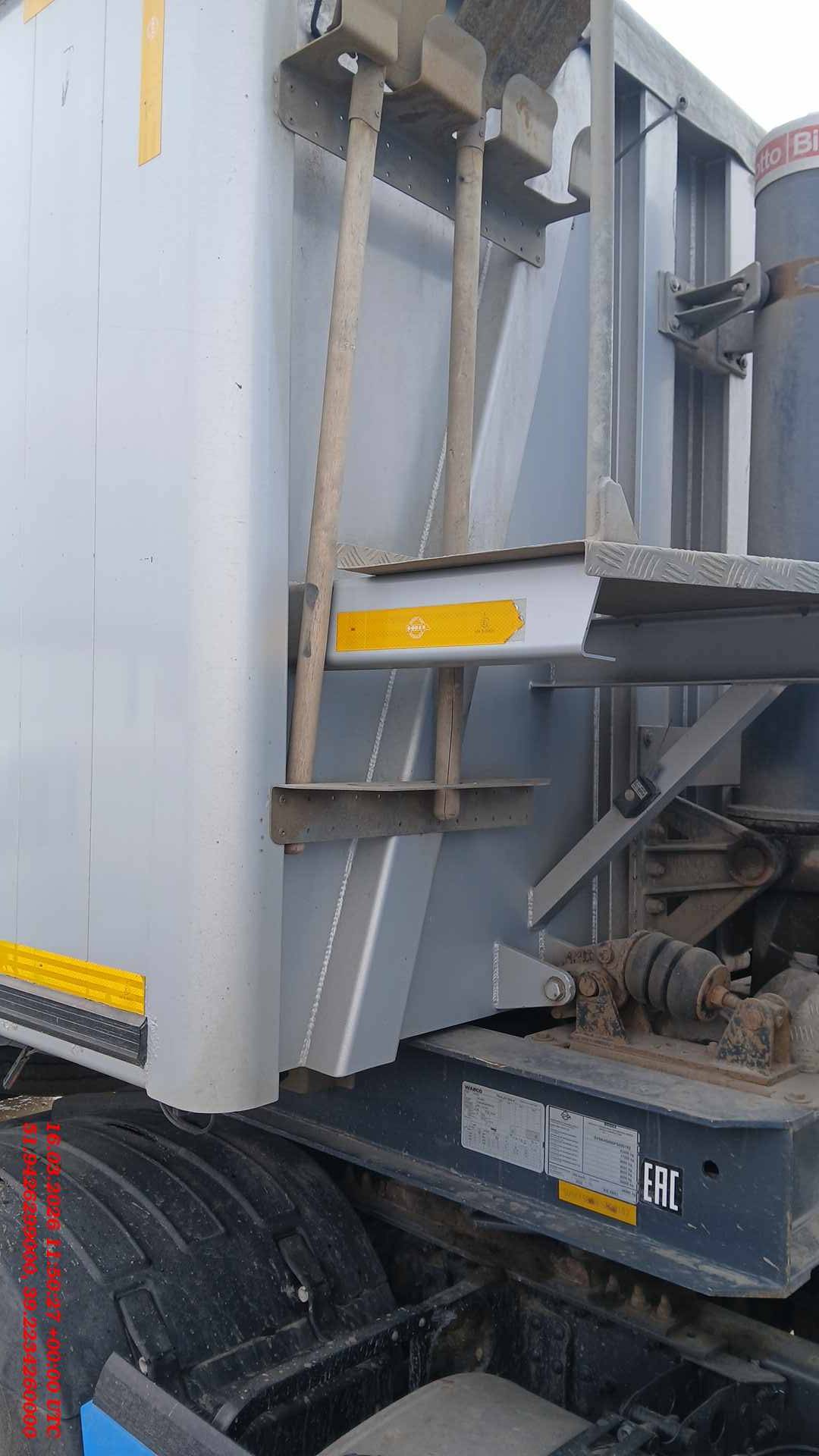 BODEX Самосвальный KIS 4WA1 40 м³, 2023 года в лизинг