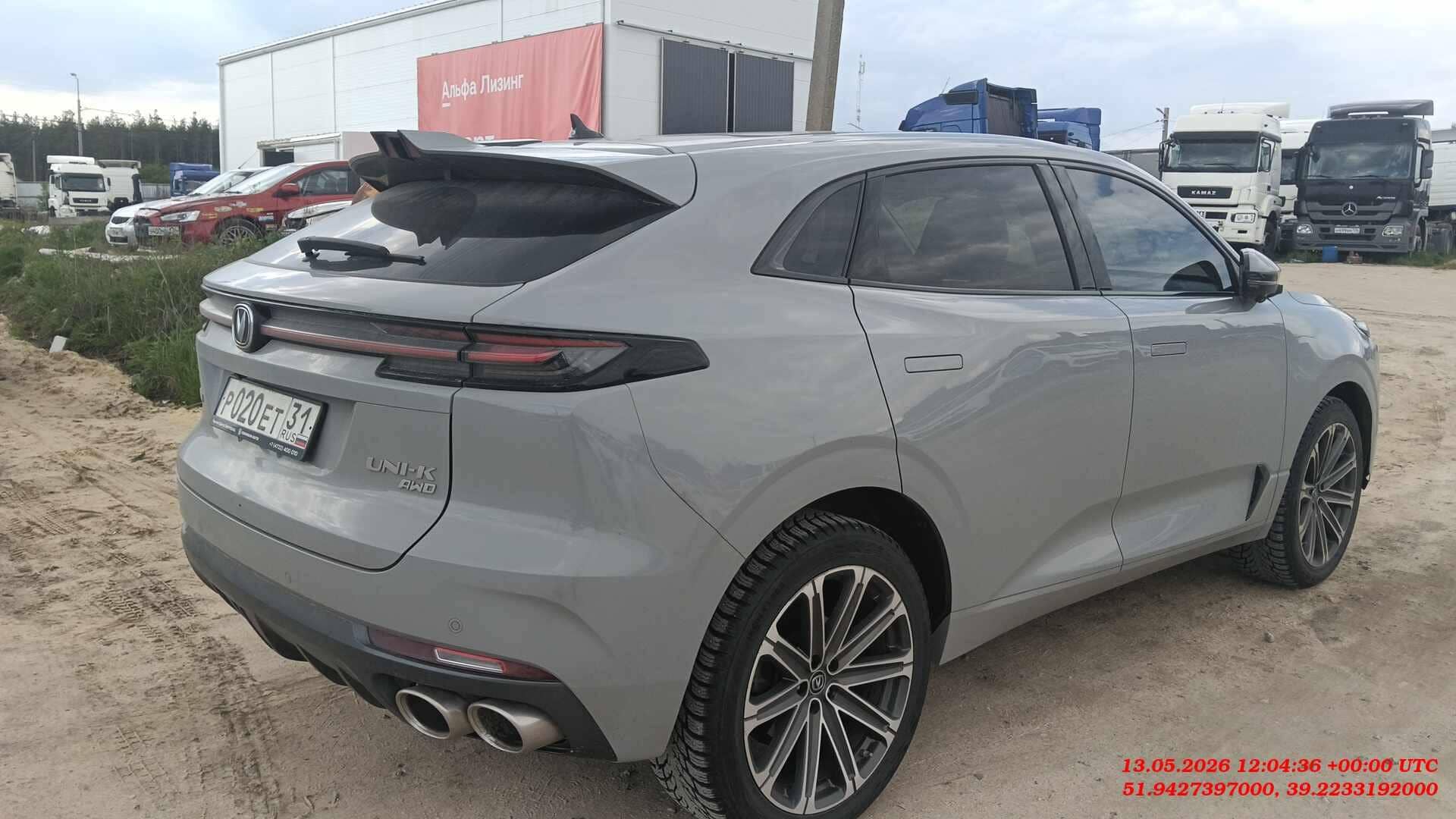 Changan Uni-K,  76 284 км, 2024 года в лизинг