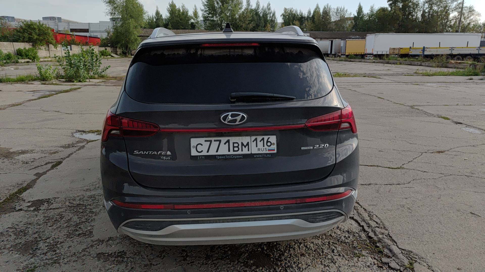 Hyundai Santa Fe,  90 106 км, 2022 года в лизинг