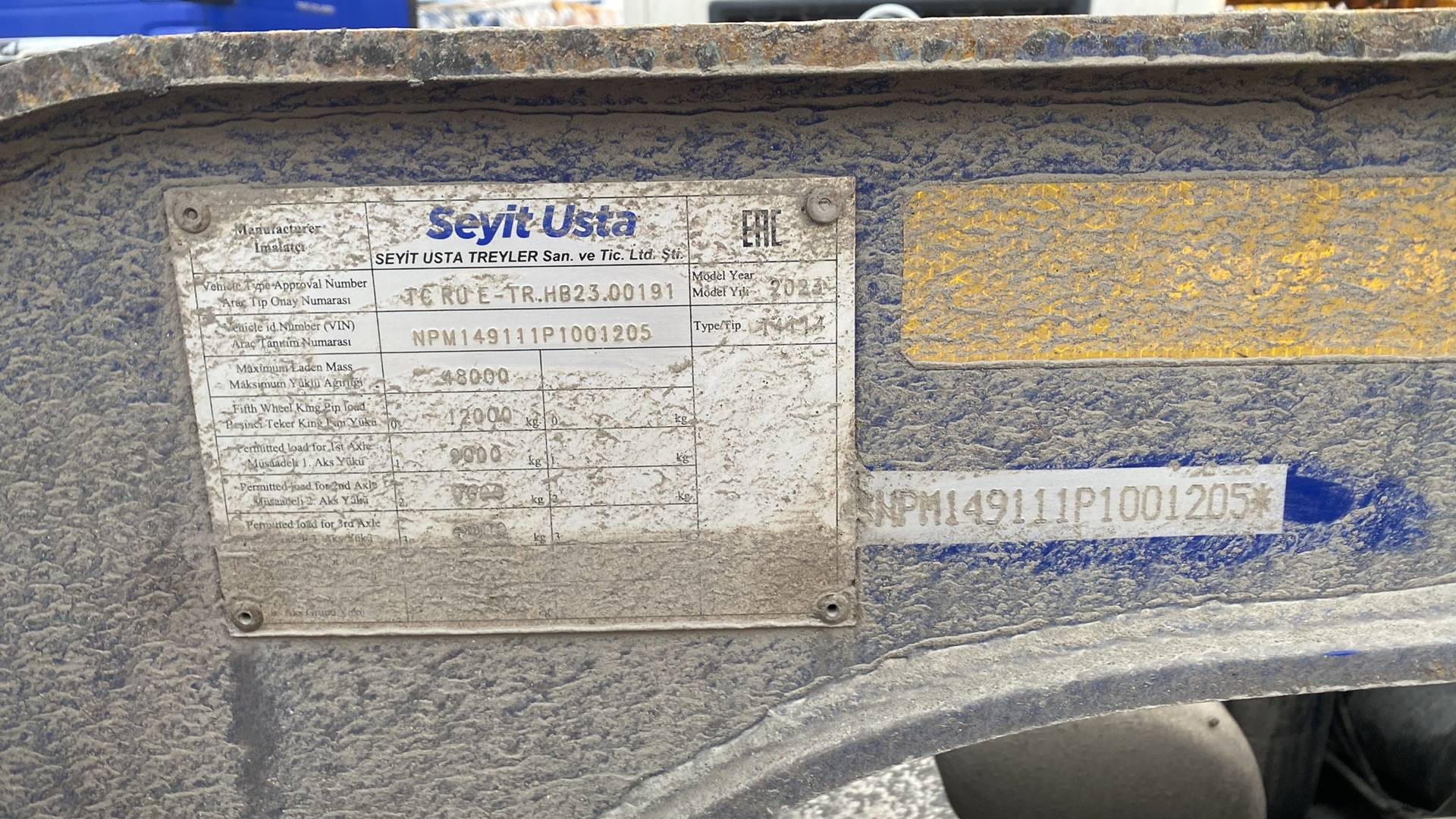 Seyit Usta 14114, 2023 года в лизинг