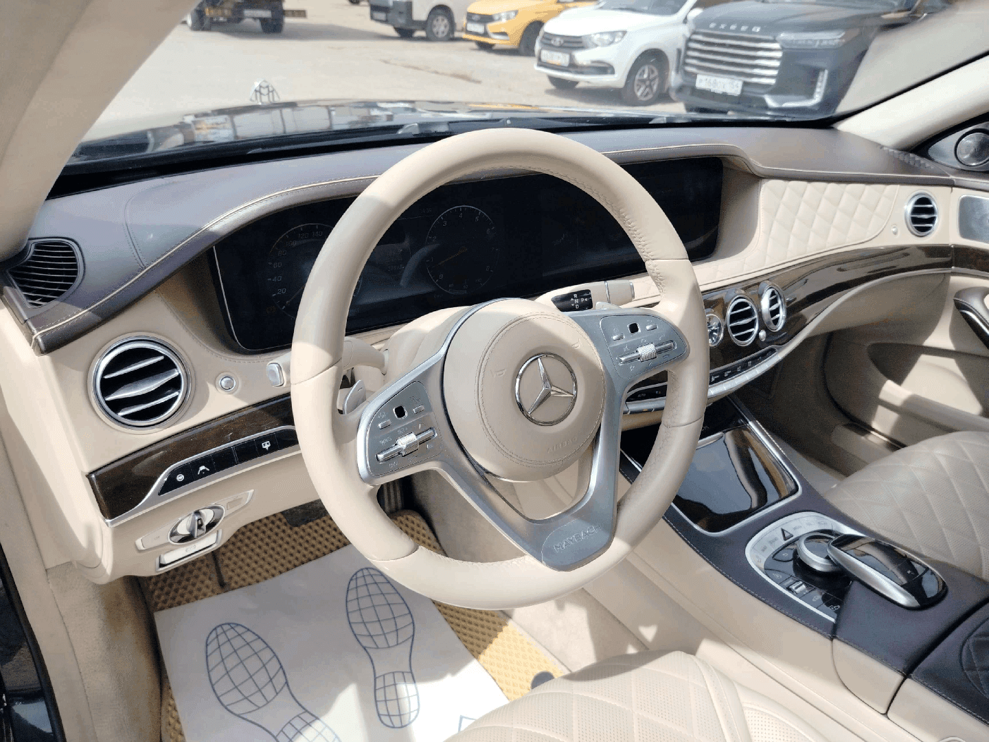Mercedes-Benz S седан,  38 813 км, 2019 года в лизинг