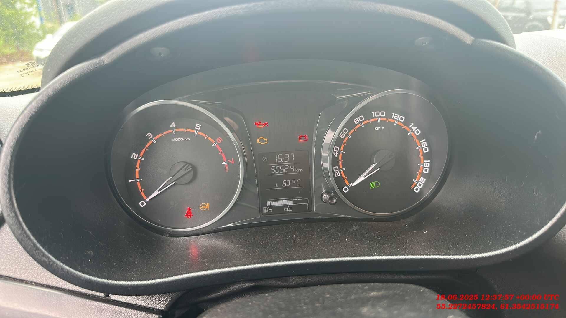 Lada Granta седан,  50 524 км, 2024 года