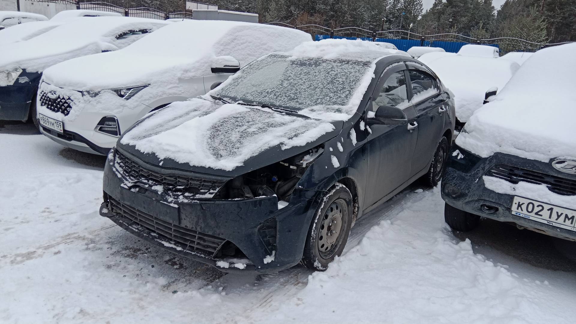 KIA Rio,  1 км, 2021 года в лизинг