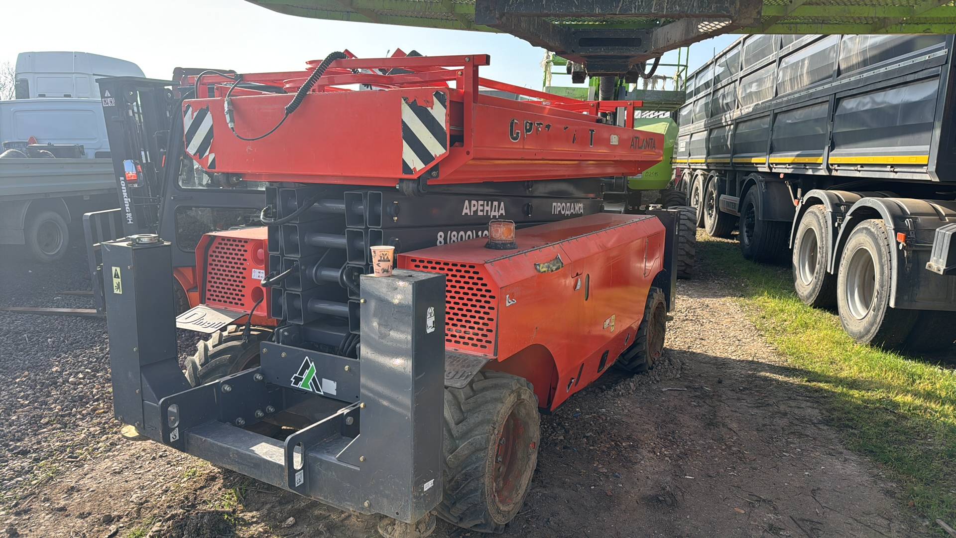 Dingli JCPT1418RT Самоходный ножничный подъемник