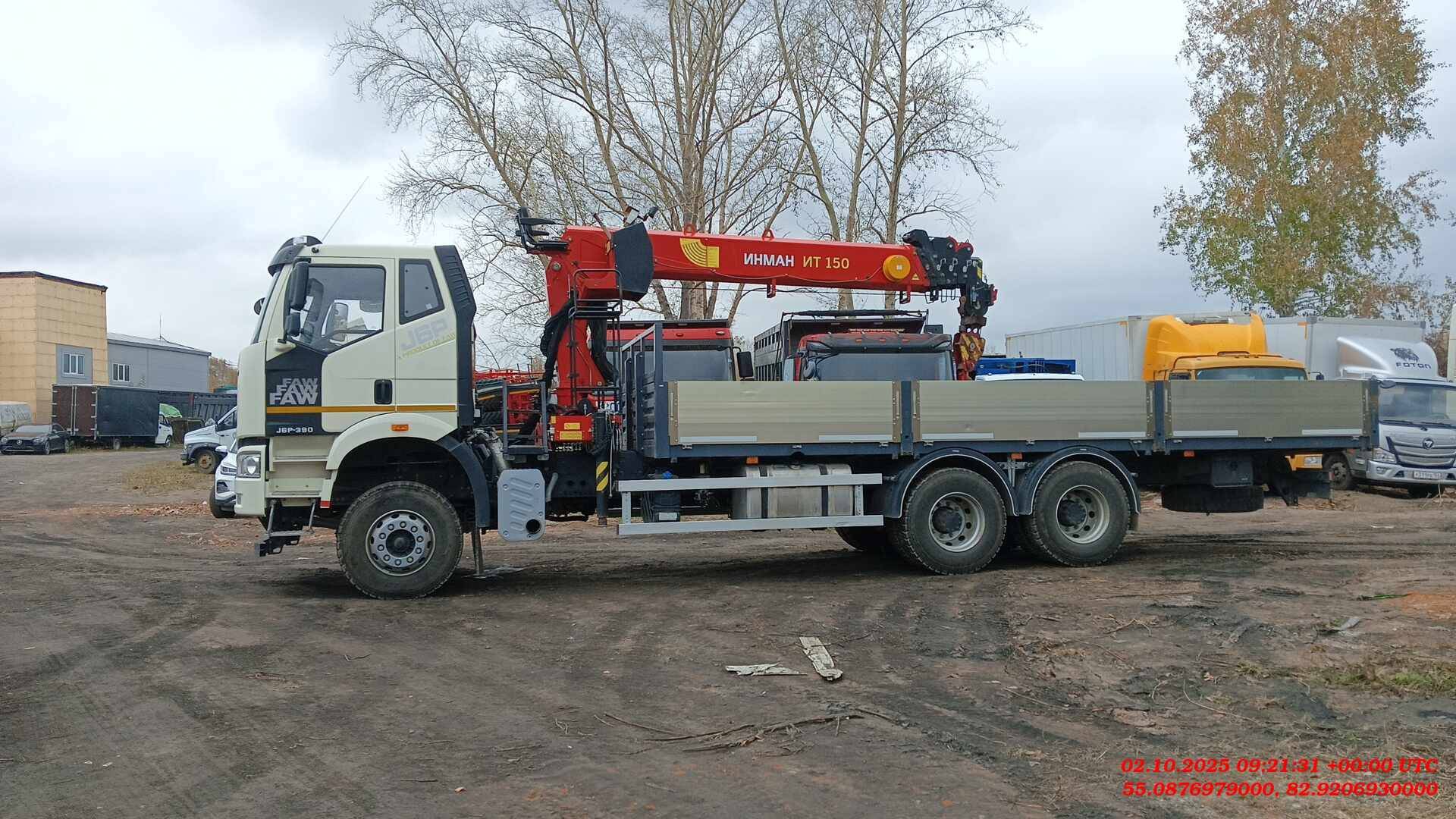 FAW CA3250P66K2T1E5 6х4,  15 448 км, 2024 года в лизинг