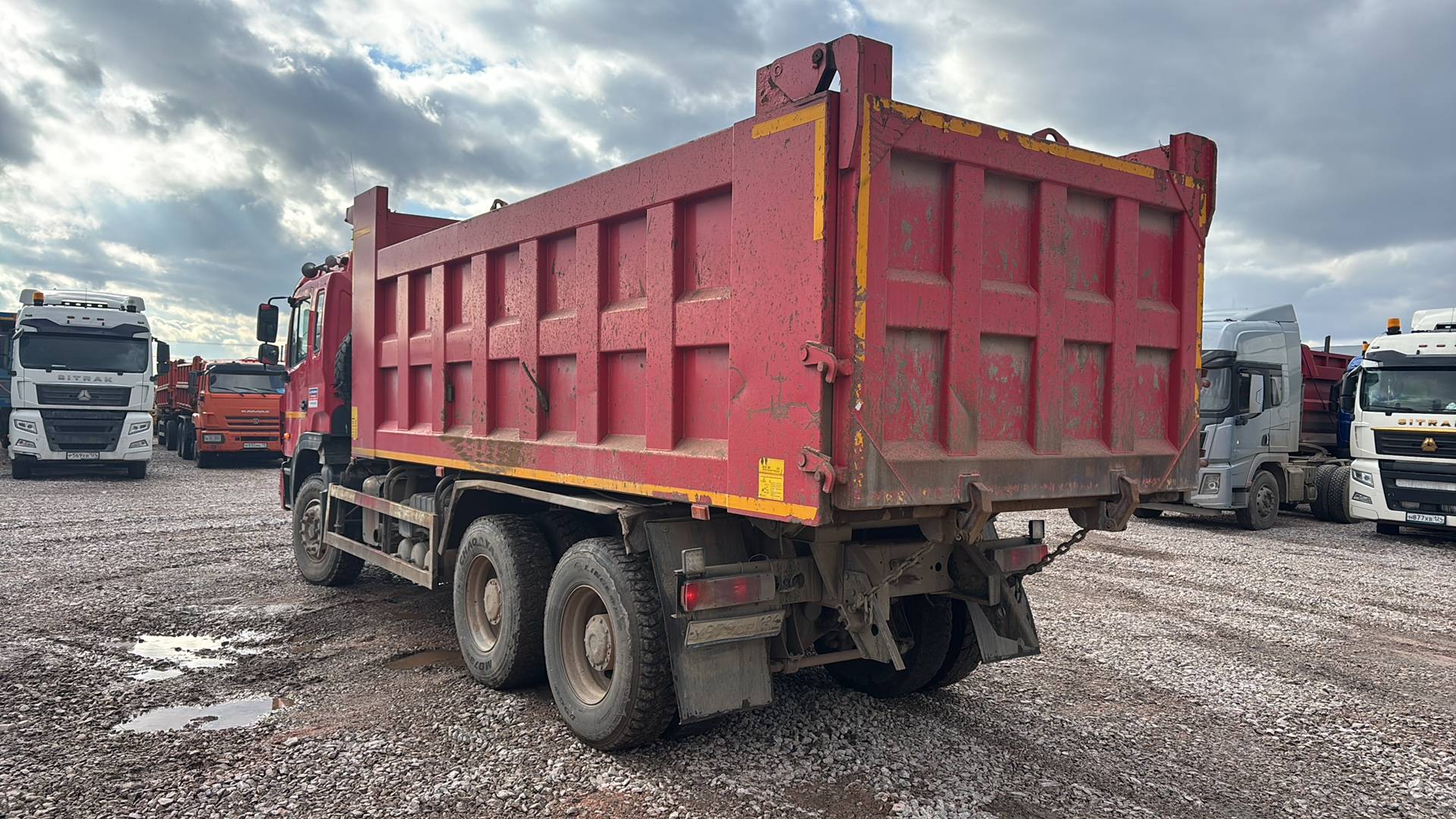JAC N350 6x4,  97 820 км, 2022 года в лизинг