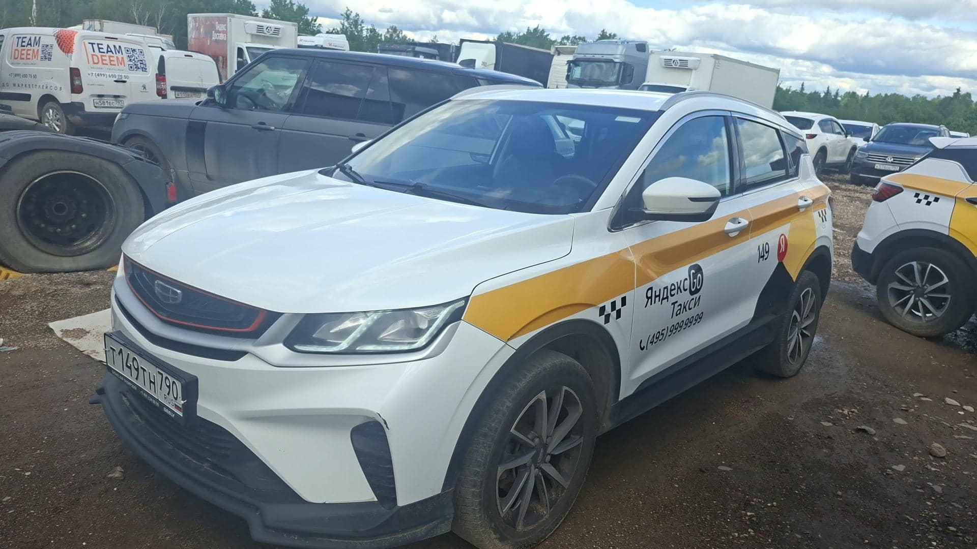 Geely Coolray,  284 540 км, 2023 года в лизинг