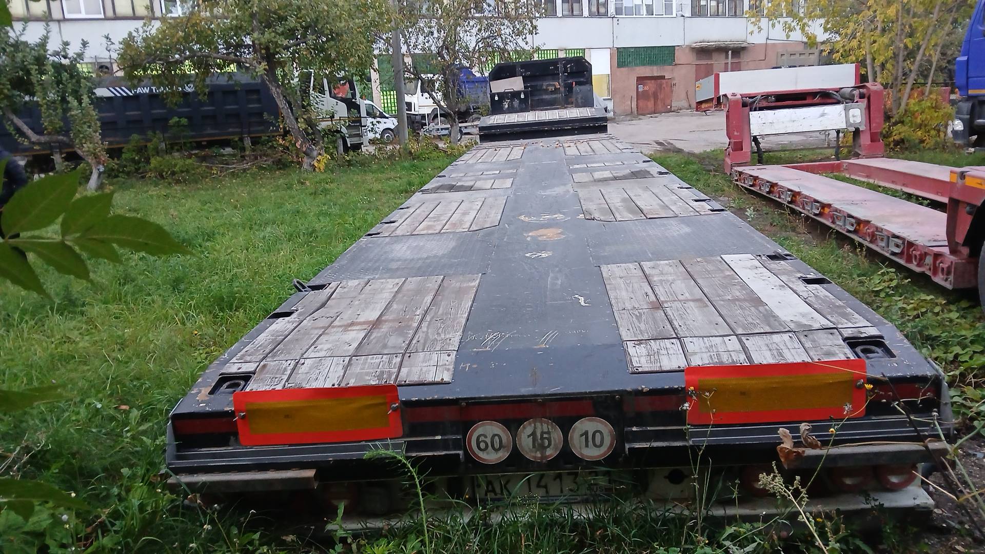 НОВТРАК Meusburger Тяжеловоз низкорамный раздвижной, ТP-480, 2023 года в лизинг